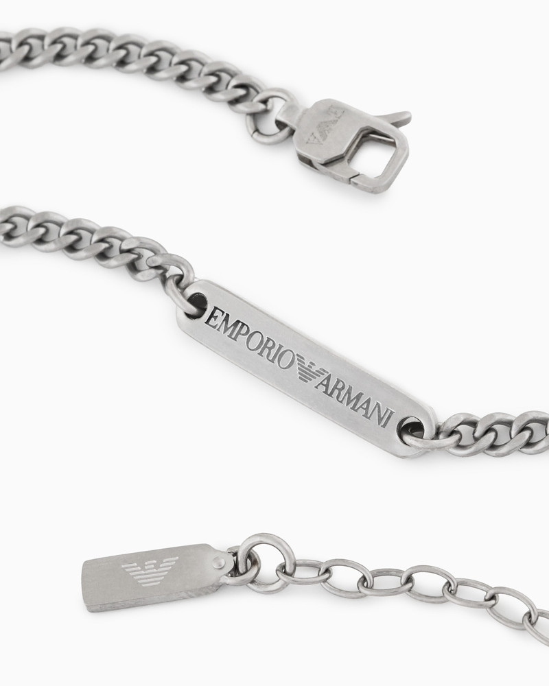 EMPORIO ARMANI STAINLESS STEEL ID BRACELET 3