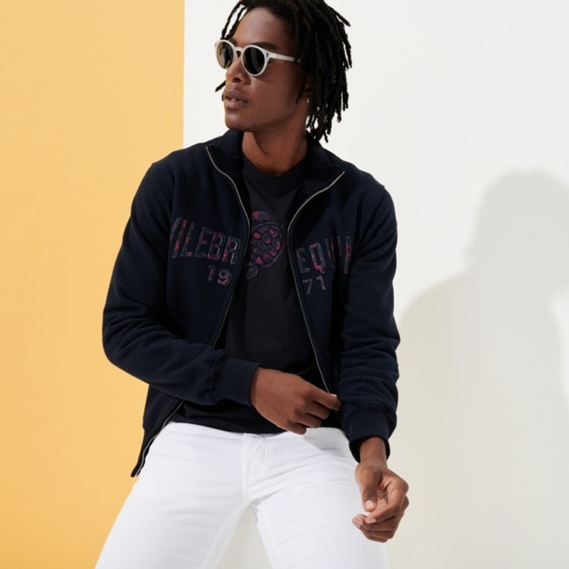 Men Embroidered Turtle Cotton T-Shirt Solid 11