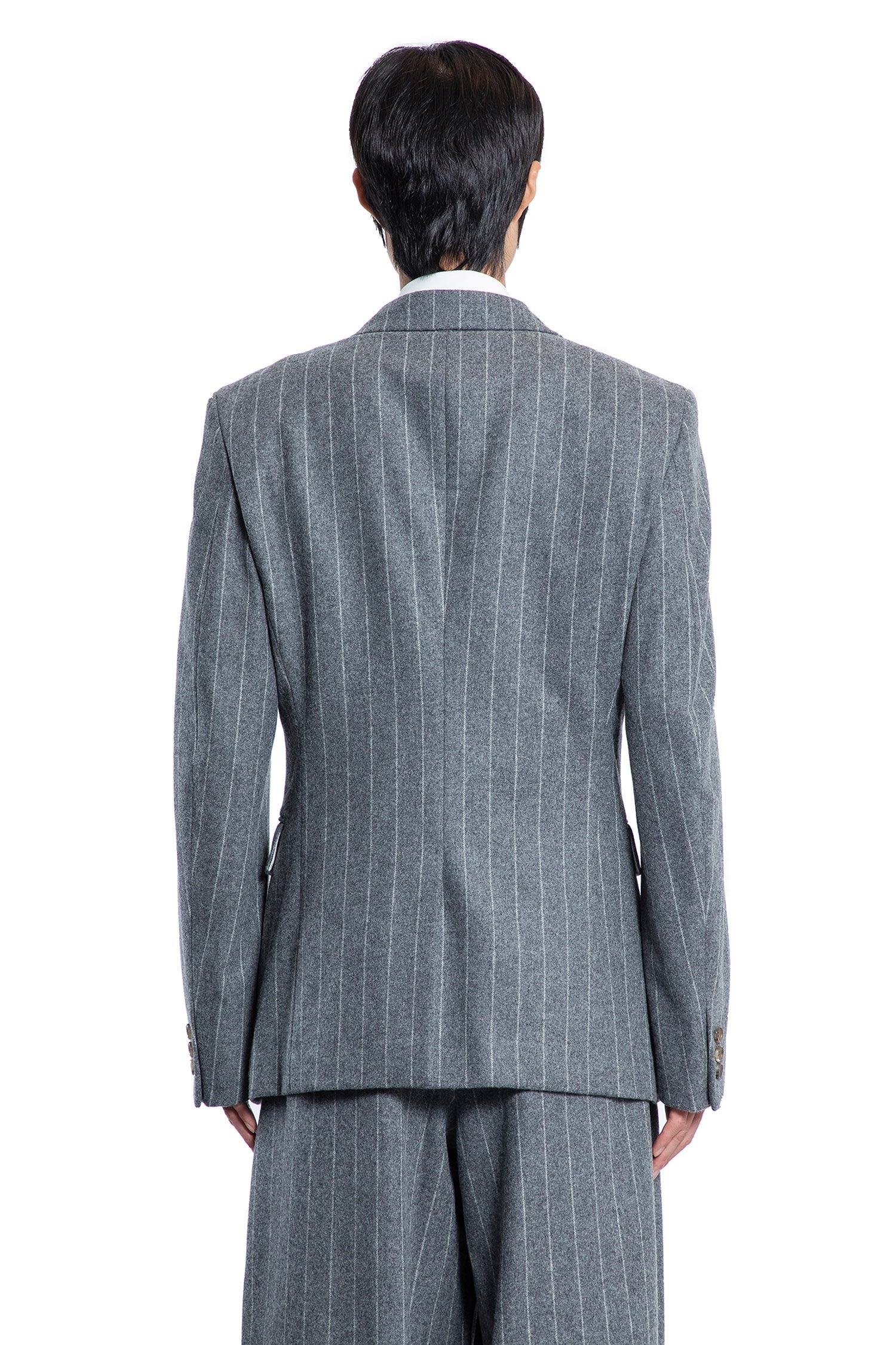 Pinstriped-Wool-Blazer - 3