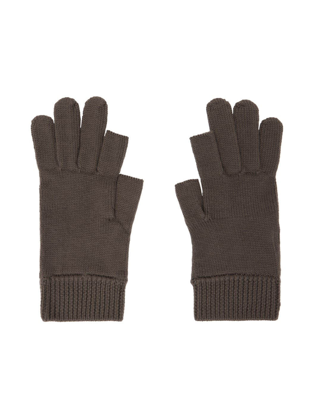 Gray Touchscreen Gloves - 2