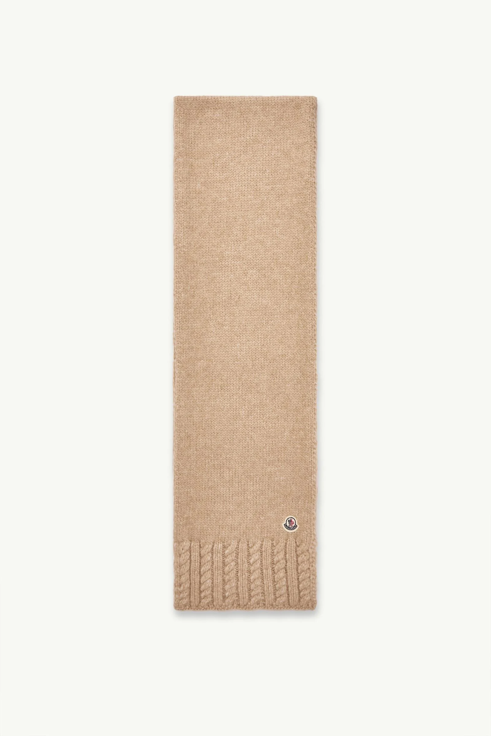 Alpaca Blend Knit Scarf - 1