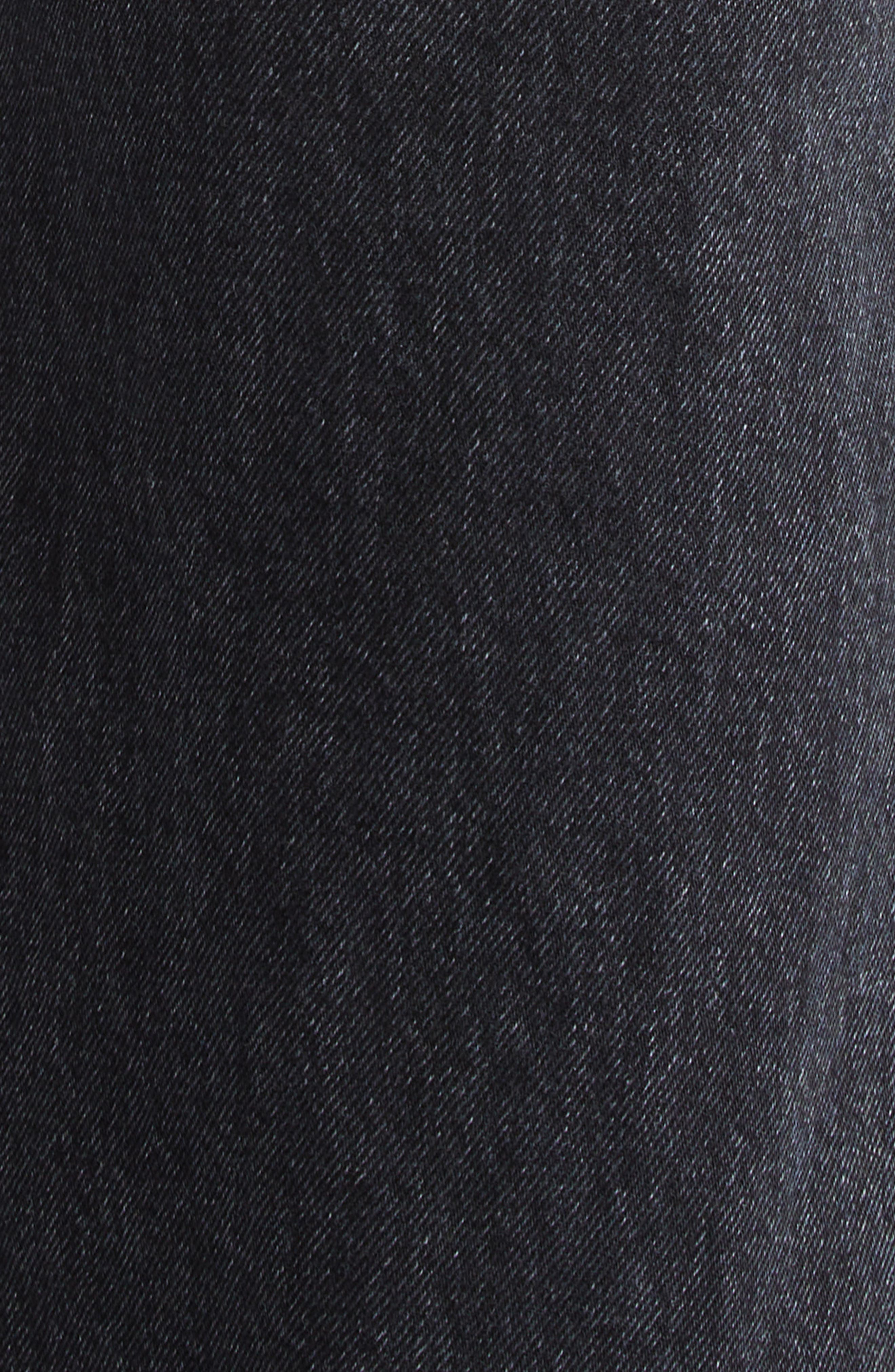 Sacai Belted Crop Bootcut Jeans in Black at Nordstrom - 6