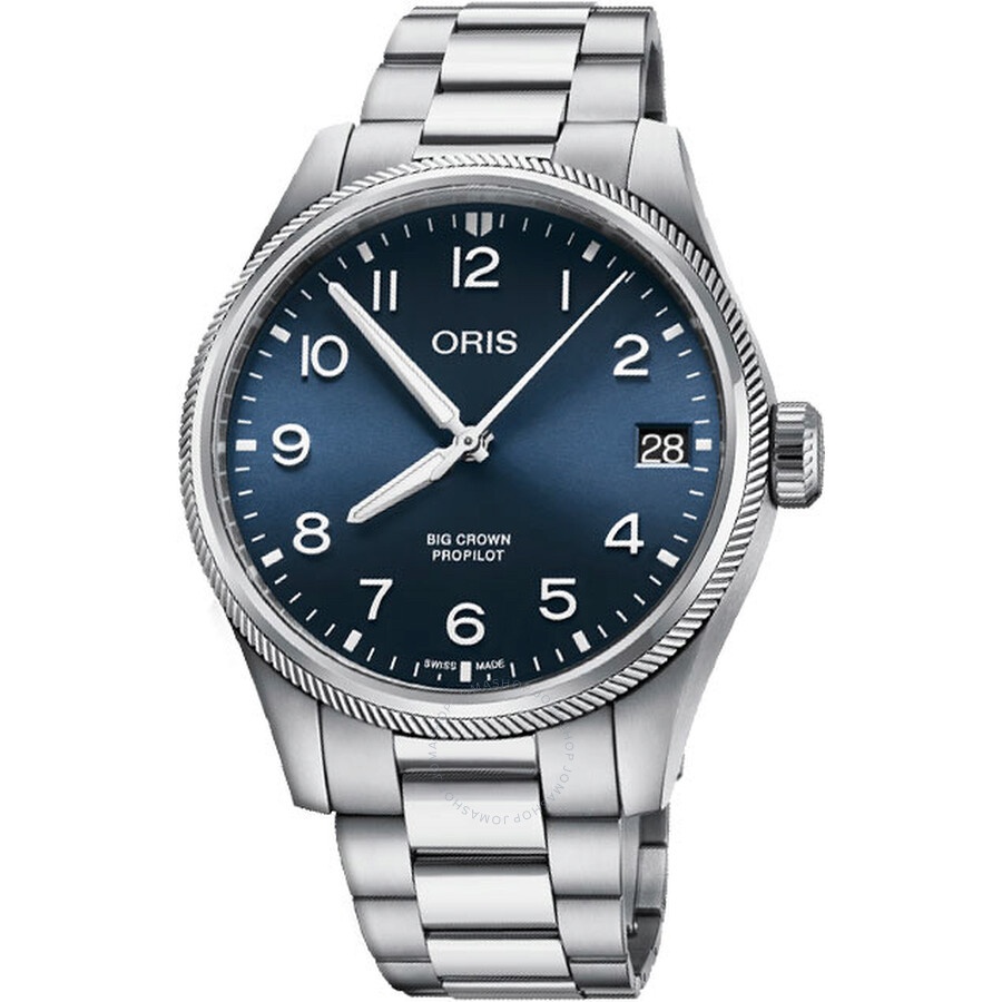 Oris - Oris Big Crown Automatic Blue Dial Men's Watch 01 751 7761 4065-07 8 20 08P - 1