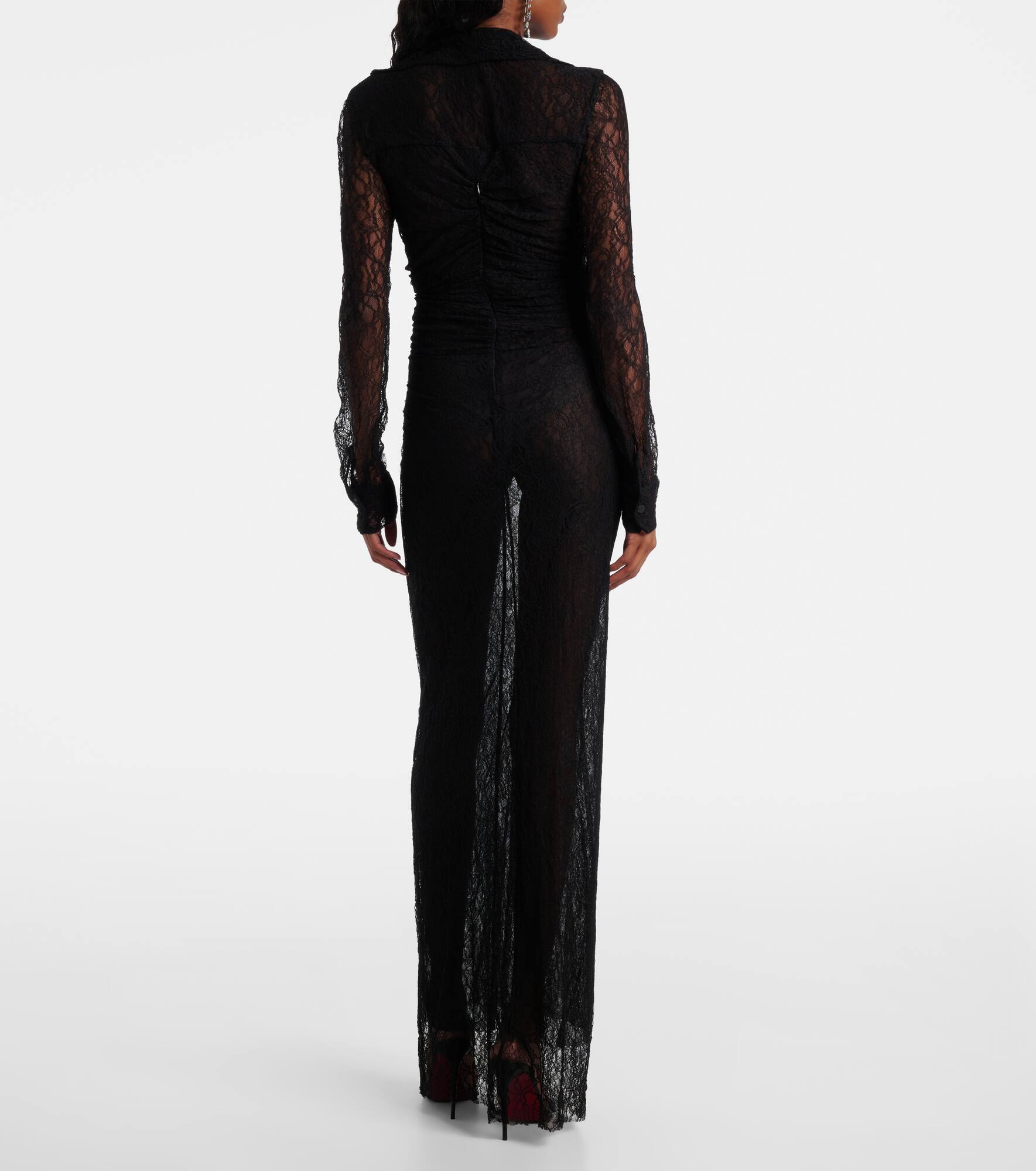 Venus sheer lace gown - 3