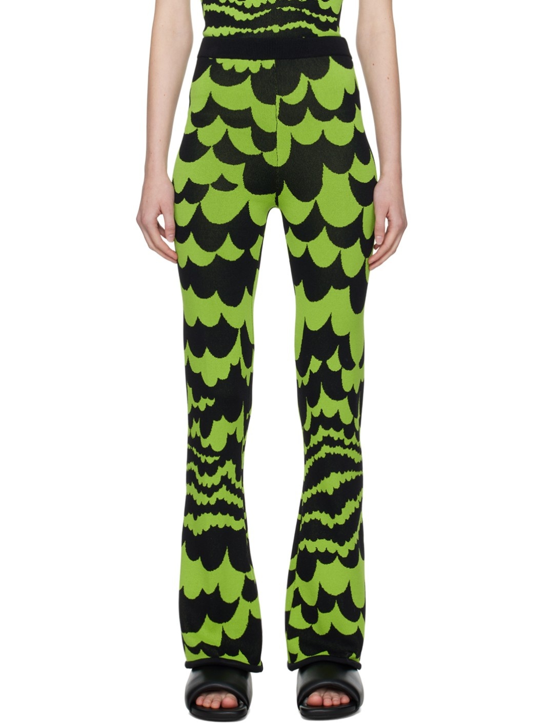 Green & Black Whitsett Trousers - 1