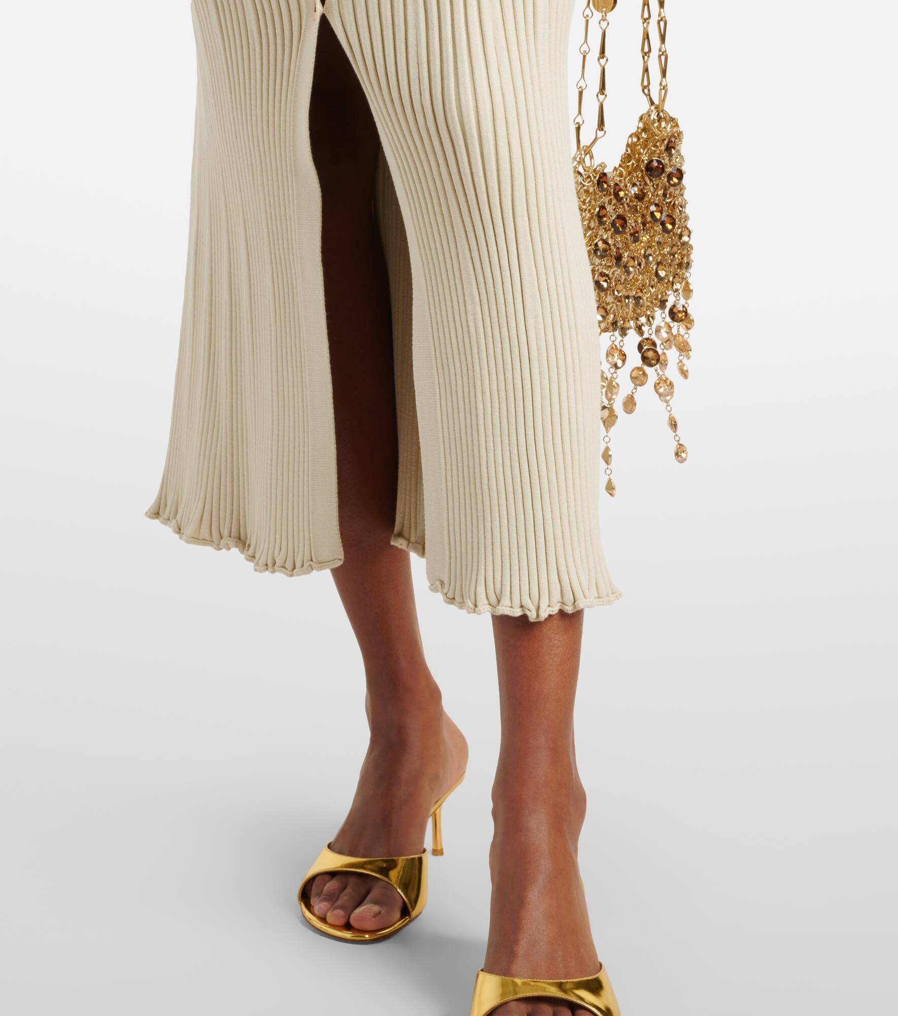 Knitted midi dress - 6