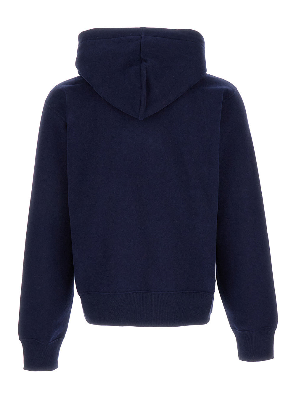 Saint Laurent Men Blue Cassandre Hoodie In Cotton Man - 2
