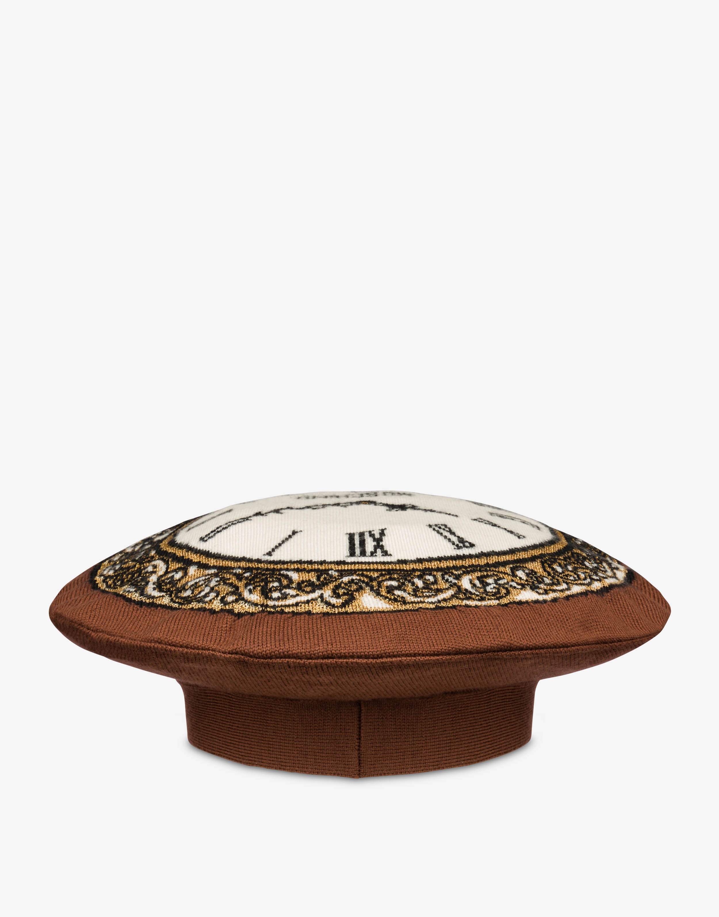 BAROQUE CLOCK WOOL HAT - 2