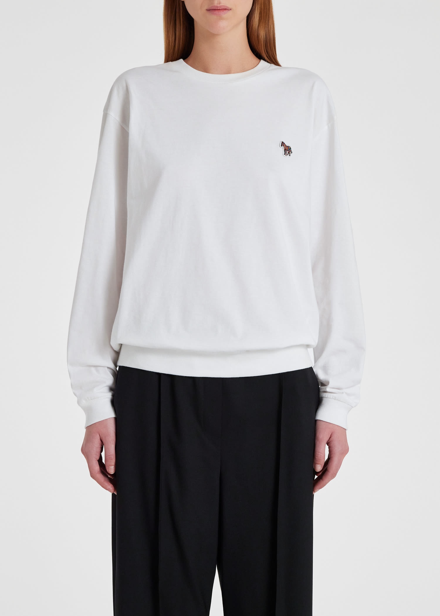 Long-Sleeve Zebra T-Shirt - 5