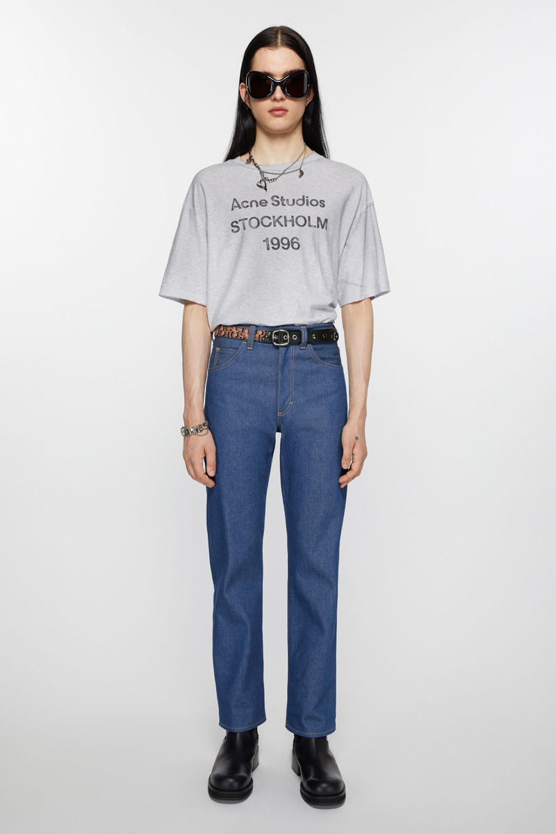 Monogram buckle belt - Pink/black 3