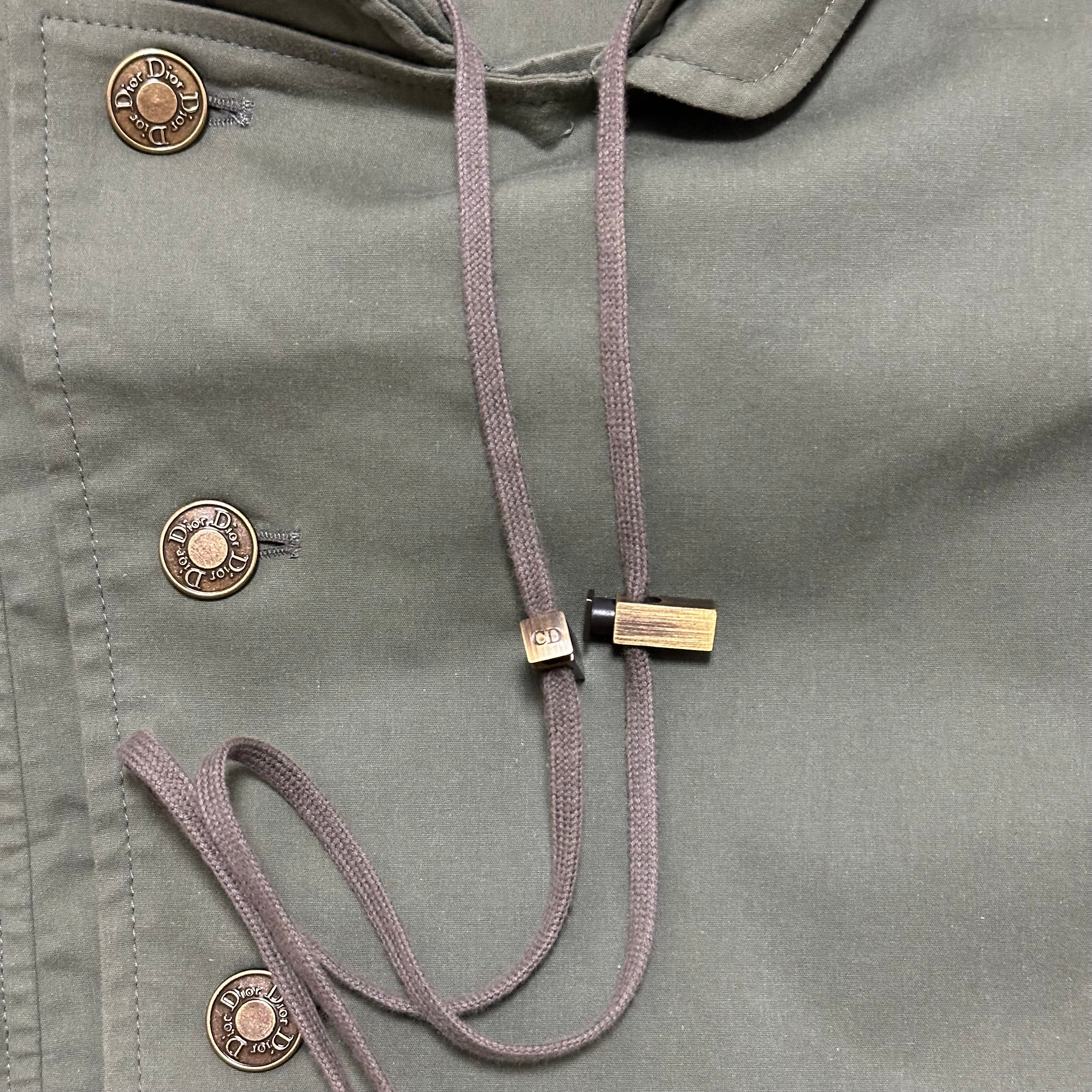 CHRISTIAN DIOR Spring Summer 2003 Leather Buckle Vest - 5