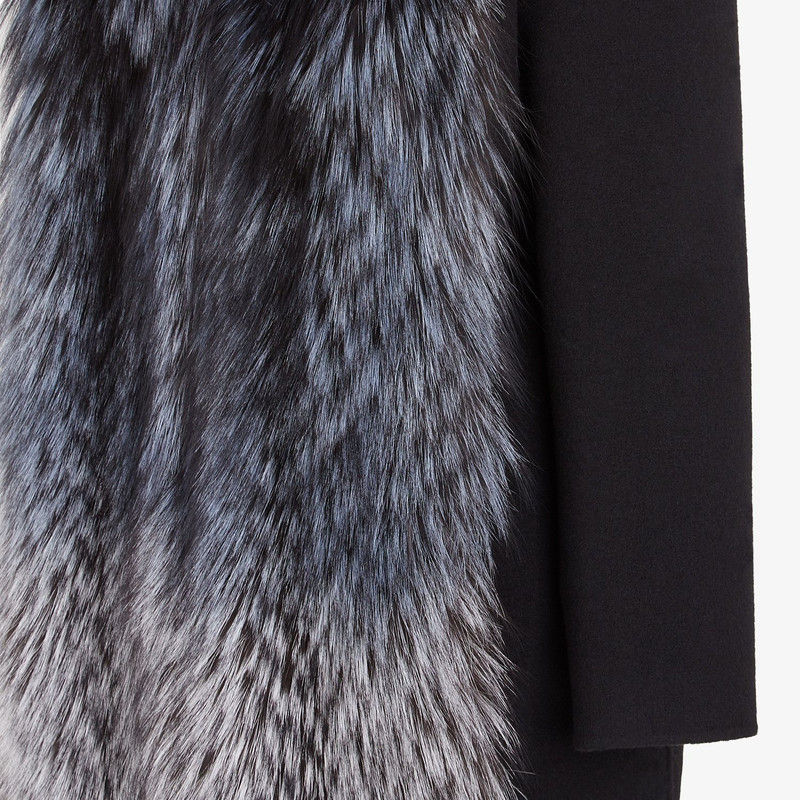 Black cashmere coat 3