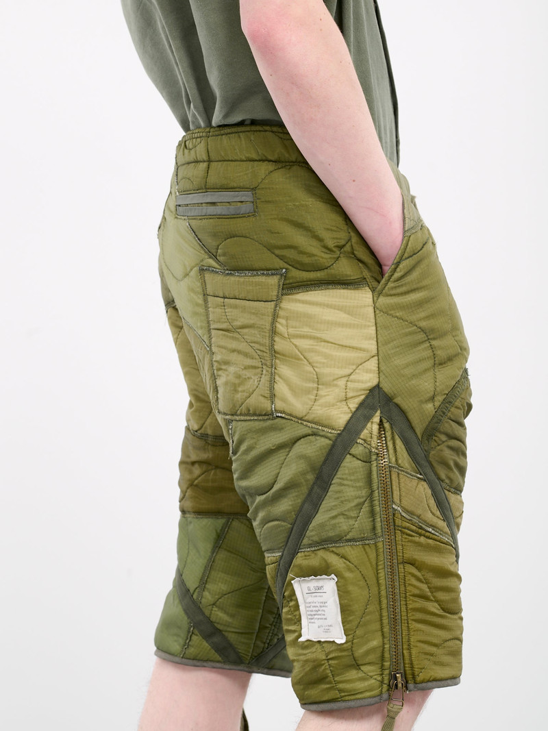 Patchwork Army Shorts 5