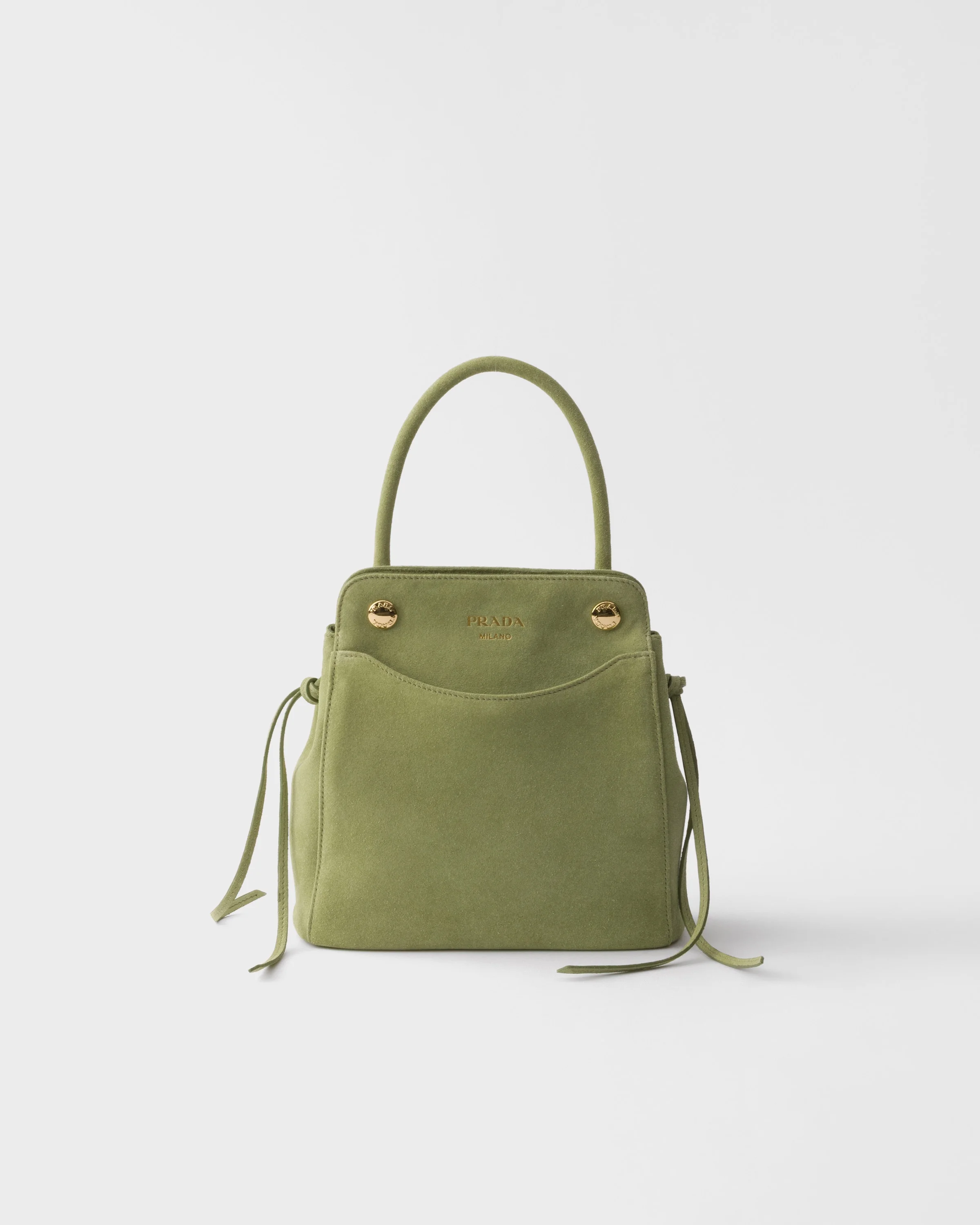 Prada Carry mini suede handbag - 1