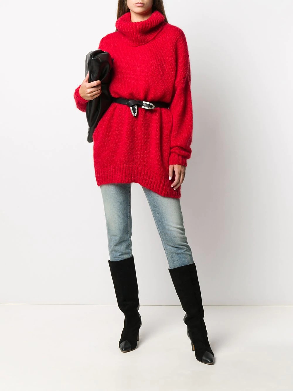 roll-neck long jumper - 2