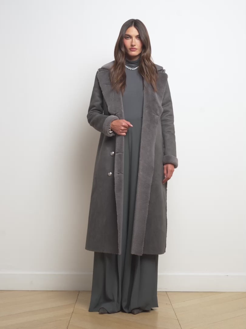 Citron Maxi Coat - 8