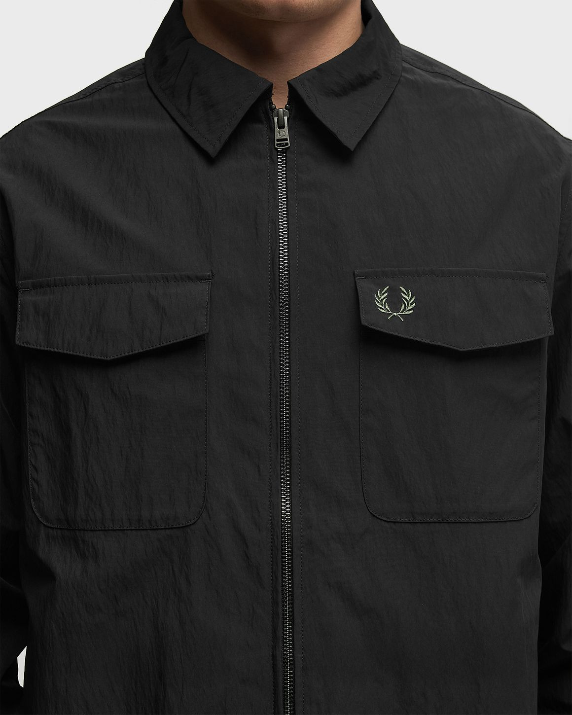 ZIP THROUGH OVERSHIRT - 3