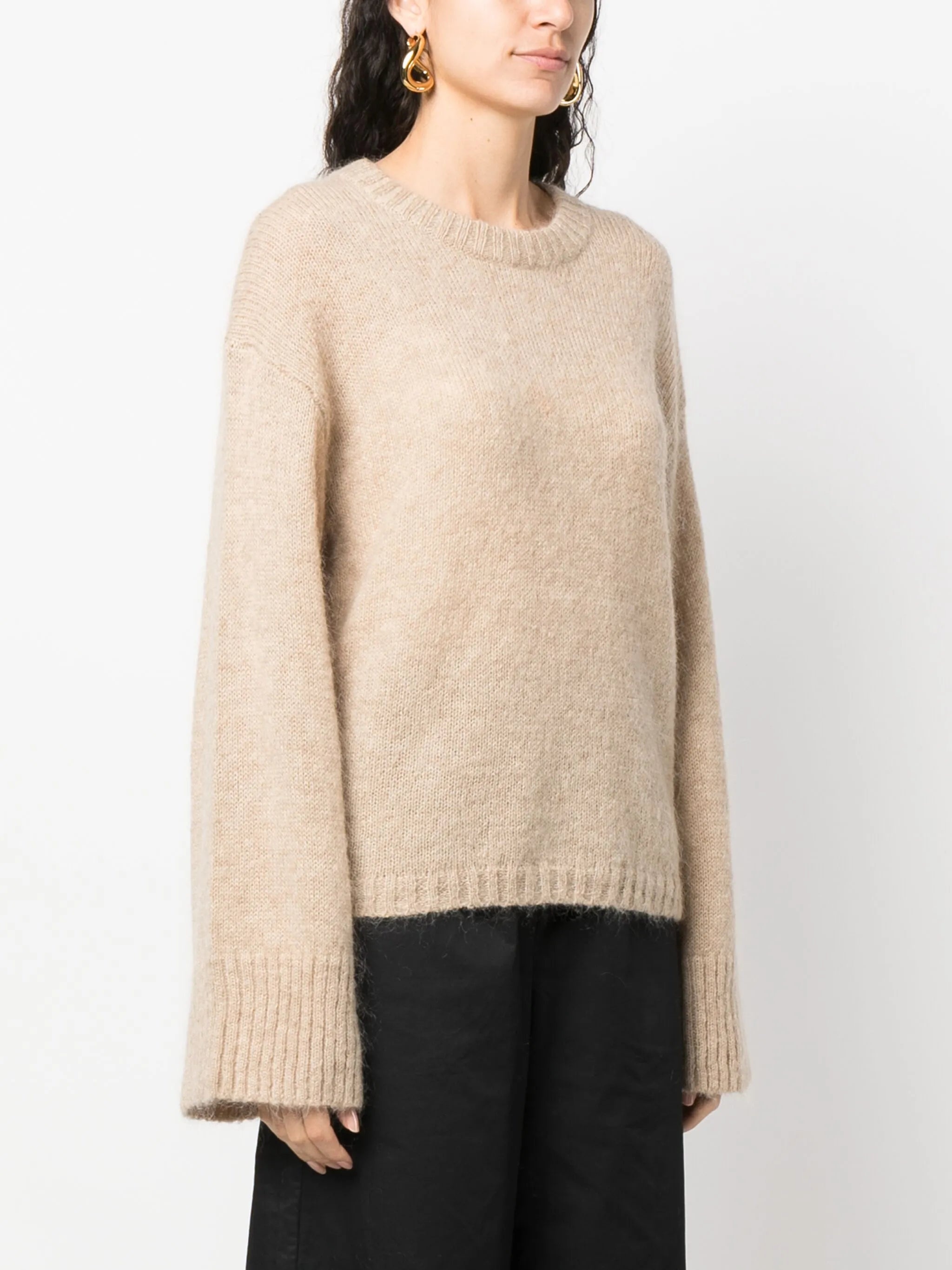 Extra-long Sleeves Jumper - 2