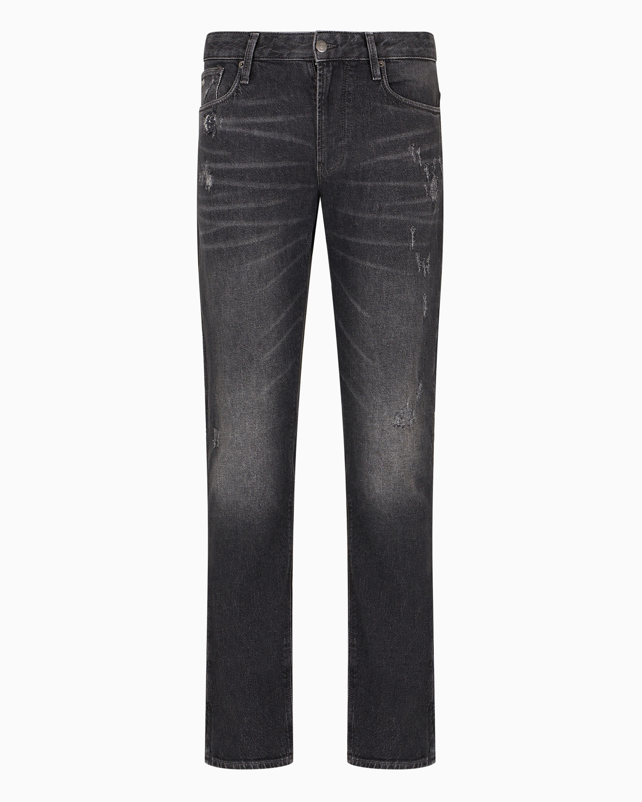 J06 slim-fit, worn-look, stretch-denim jeans - 1