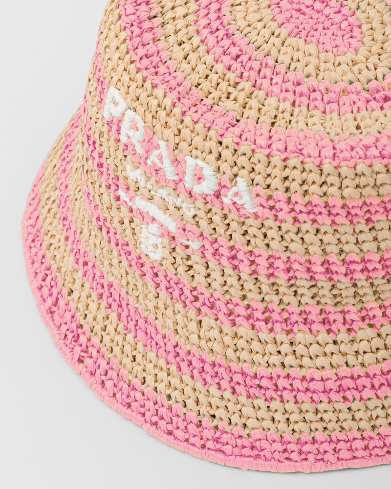 Raffia bucket hat 4