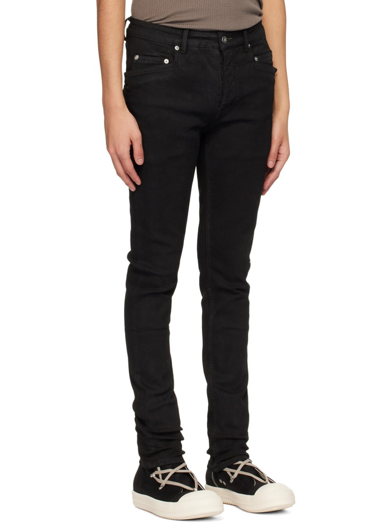 Rick Owens DRKSHDW Black Tyrone Cut Jeans outlook