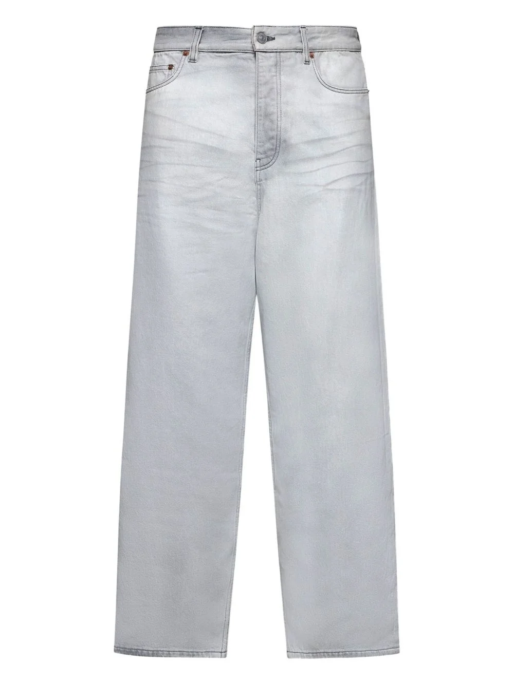 logo-patch jeans - 1