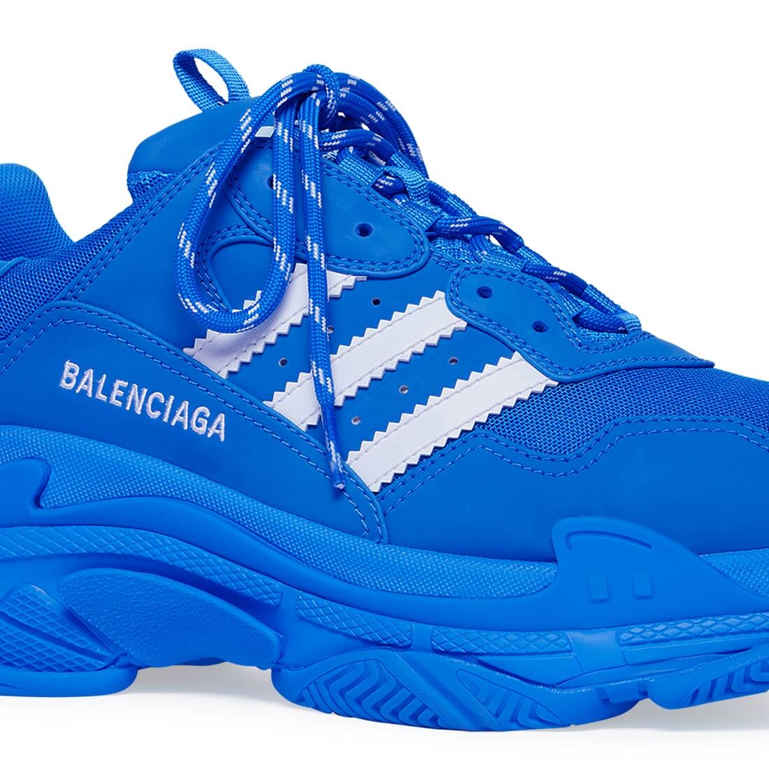 BALENCIAGA Men's Balenciaga / Adidas Triple S Sneaker in