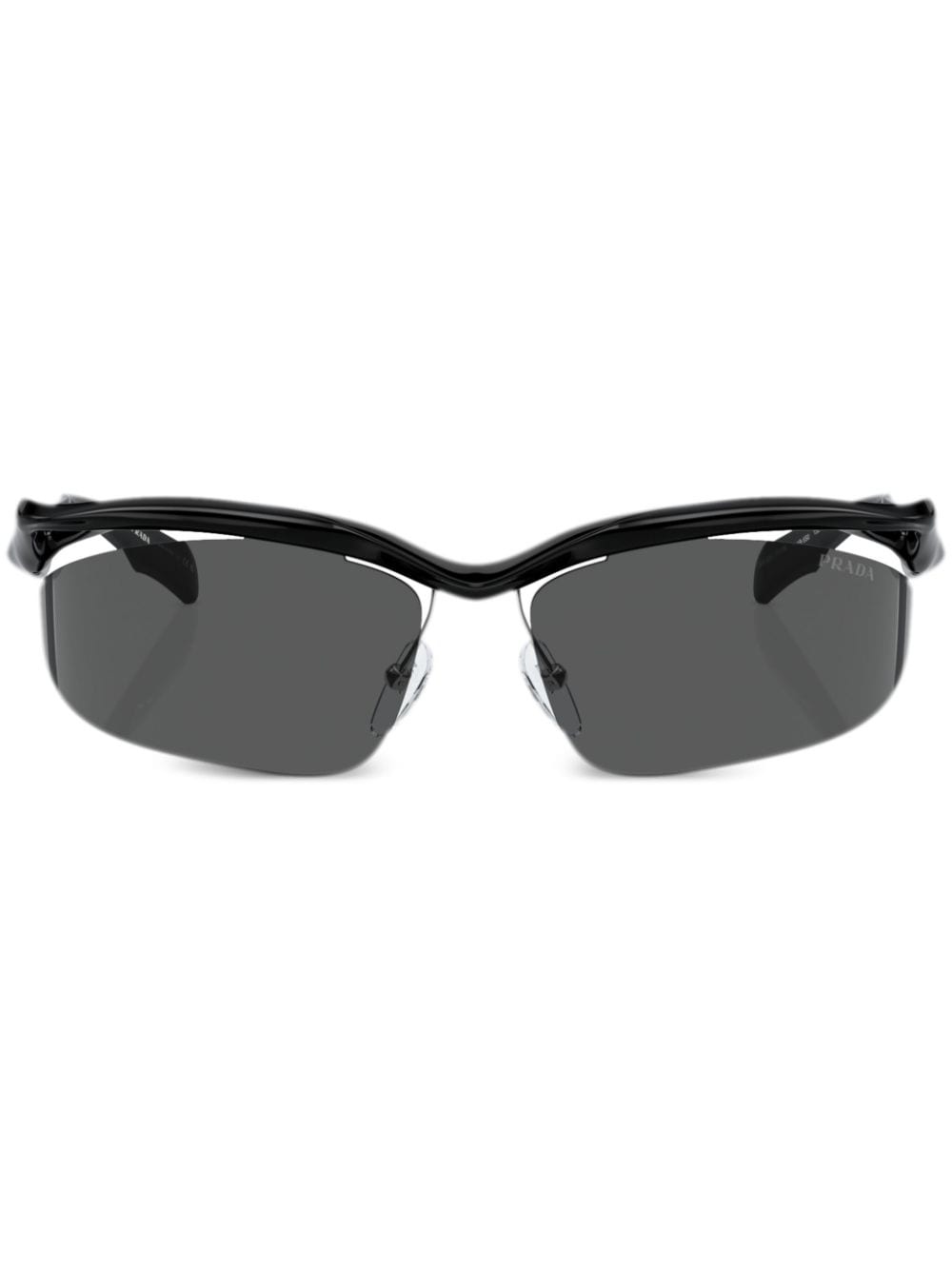 Prada PR A25S geometric frame sunglasses - 1