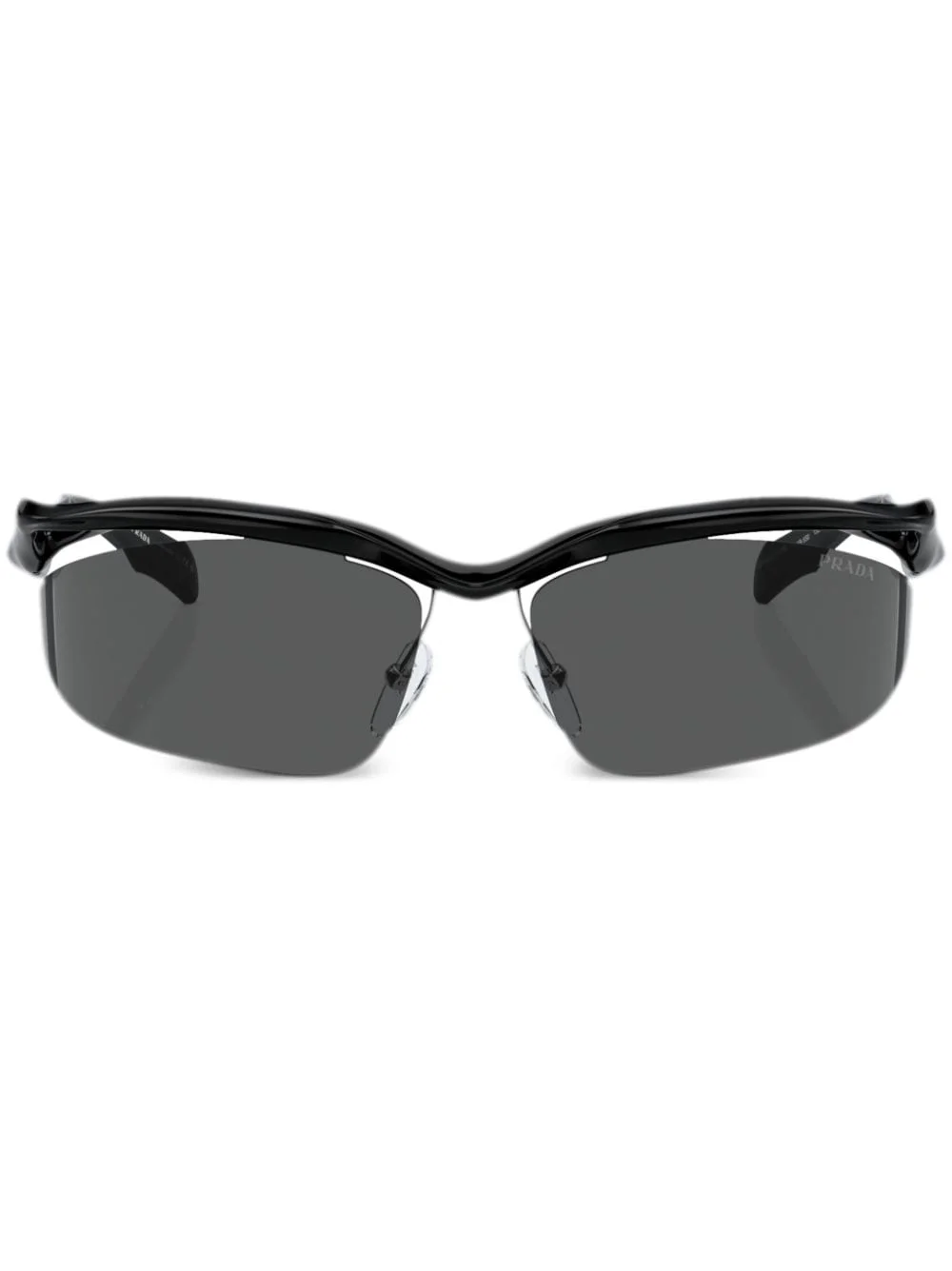PR A25S geometric-frame sunglasses - 1