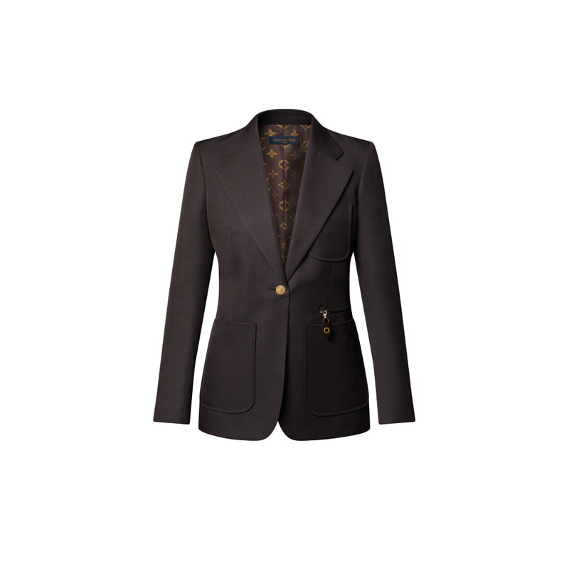 Technical Gabardine Preppy Blazer 1