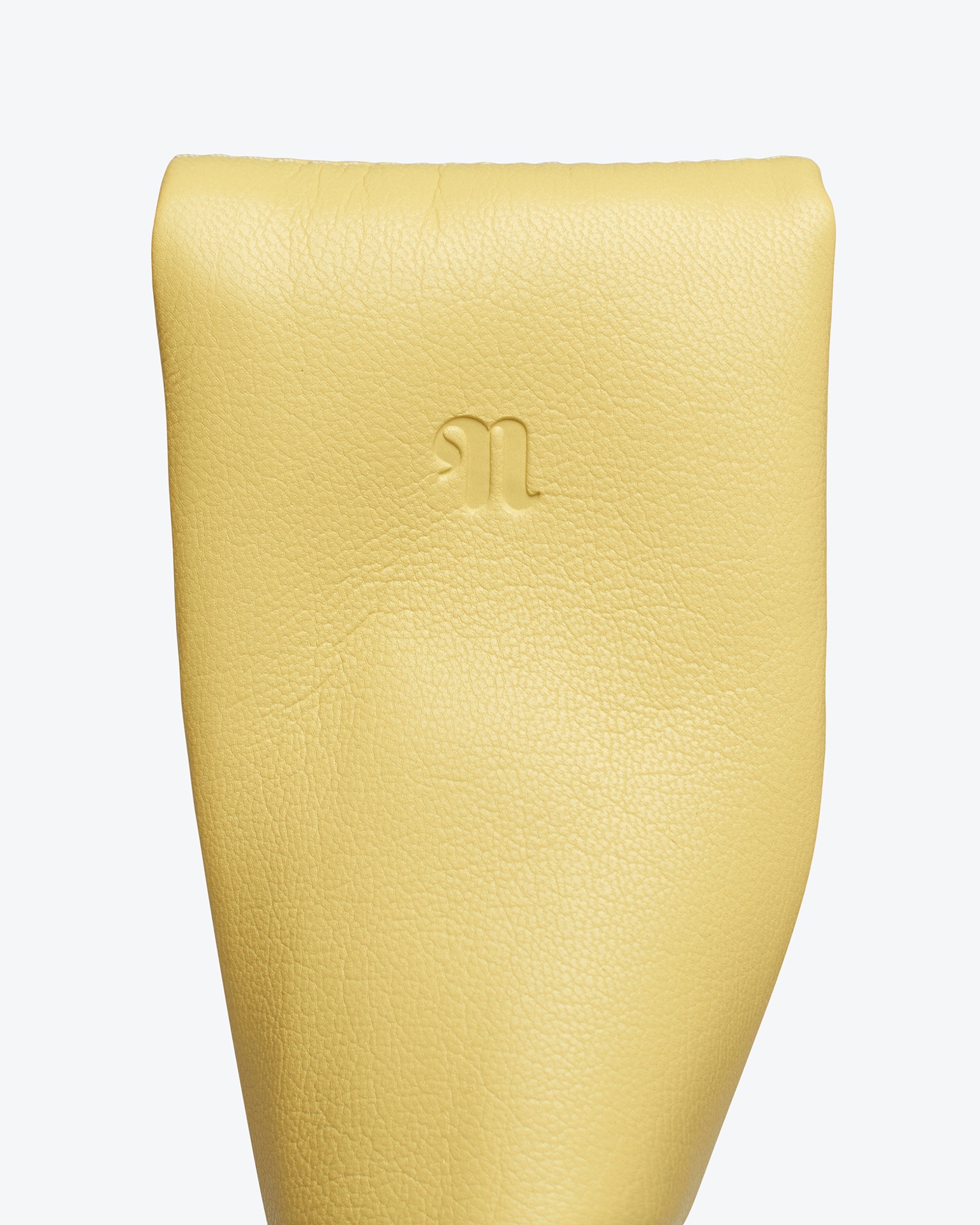JEN - OKOBOR™ alt-leather clutch - Yellow - 5