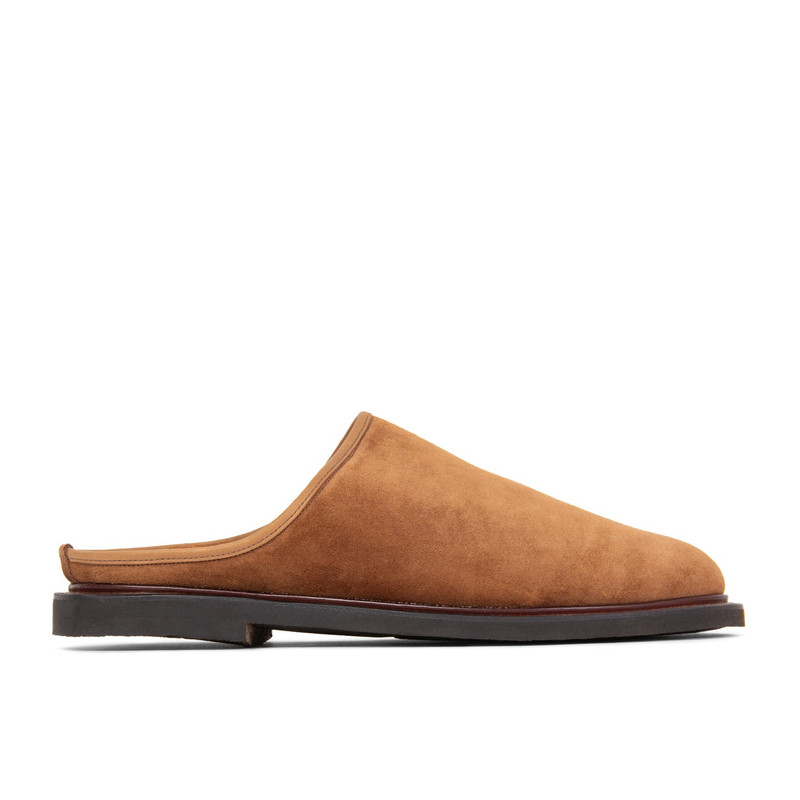 Mule - Acorn Janus Calf Suede 1