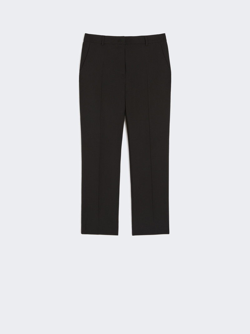 CANON Woollen cloth cigarette trousers 1