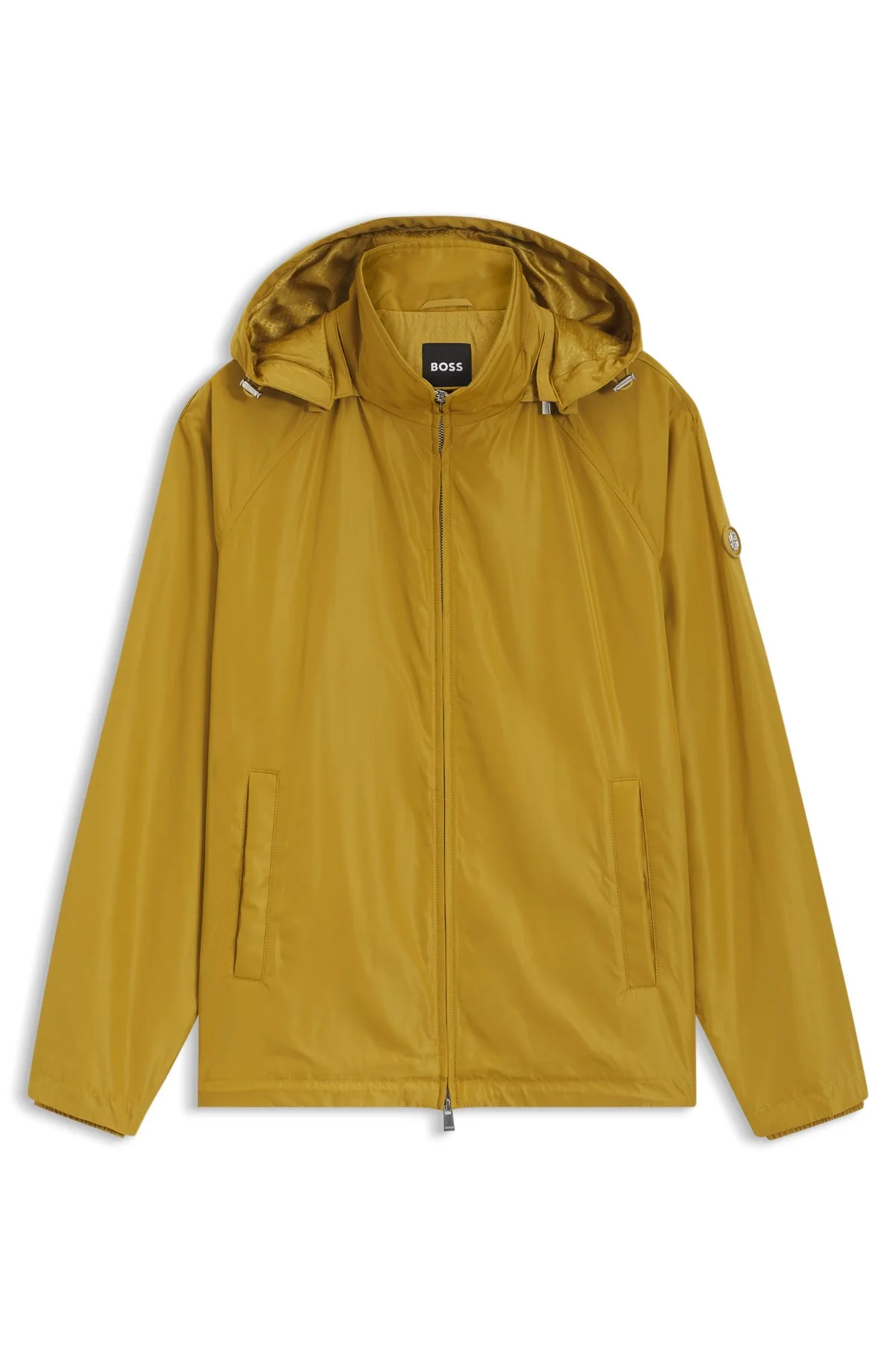 REGULAR-FIT HOODED JACKET WITH WATER-REPELLENT FINISH - 1