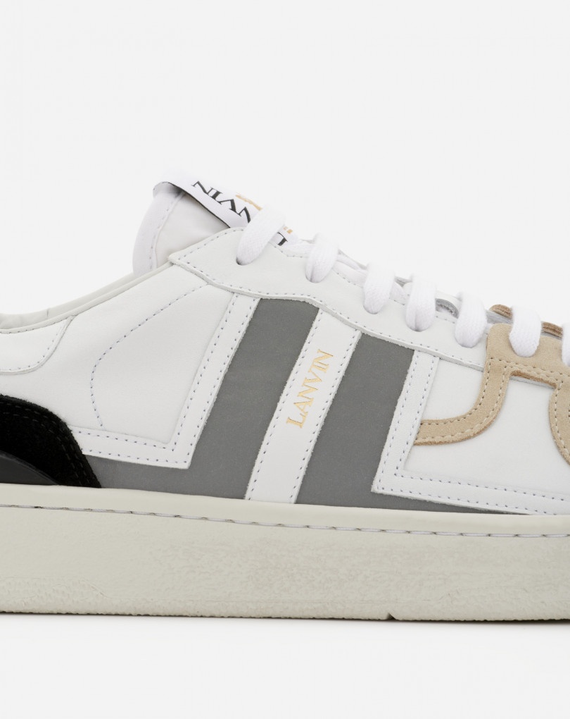 LOW CLAY SNEAKERS IN LEATHER - 5