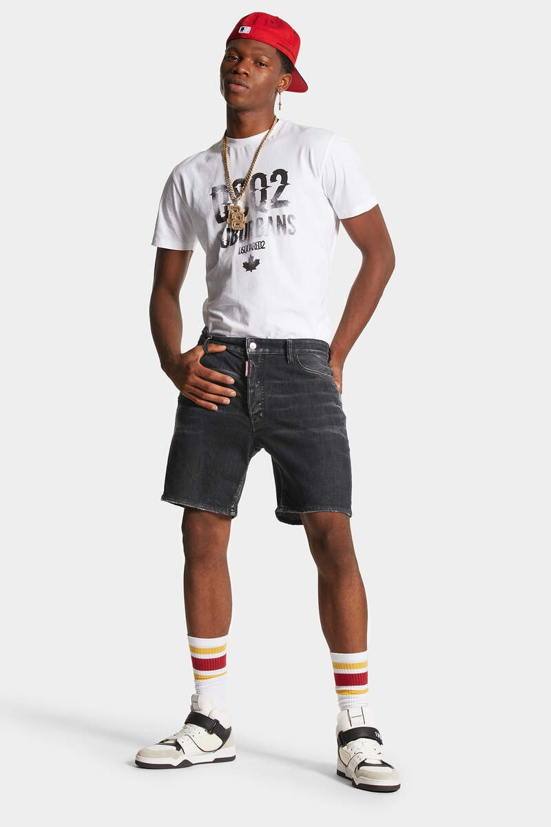 BLACK CLEAN WASH MARINE SHORTS 3