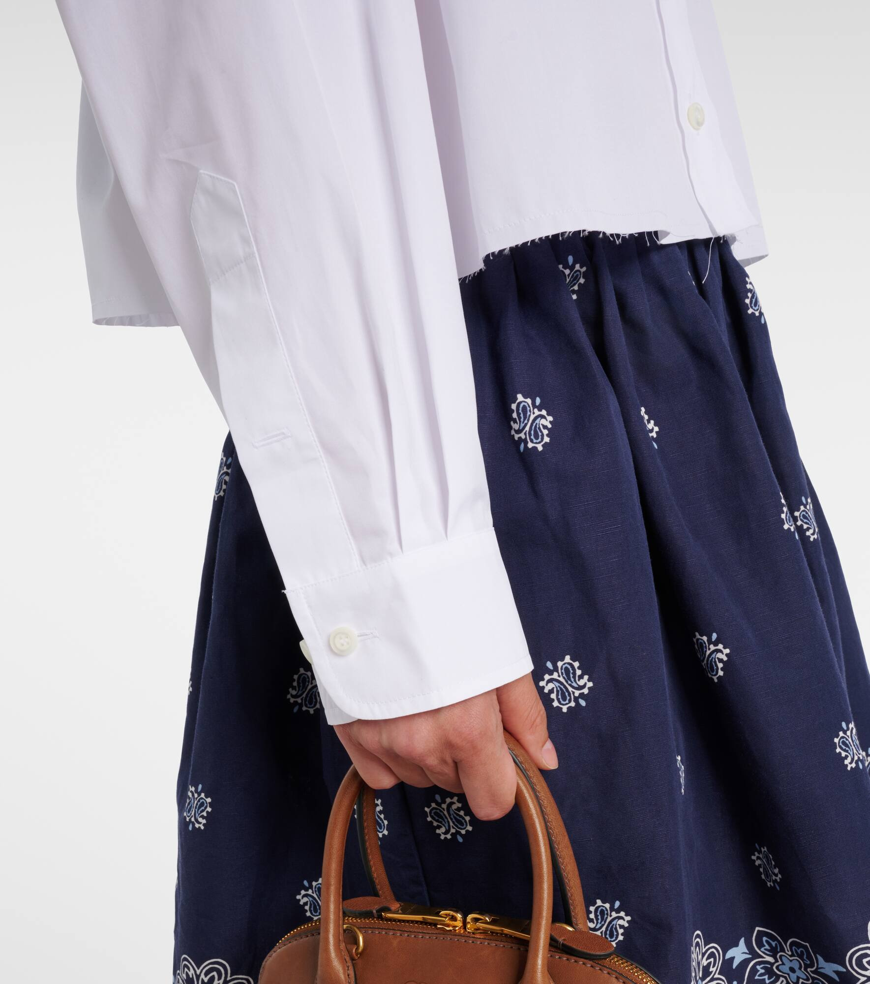 Cotton poplin shirt - 5