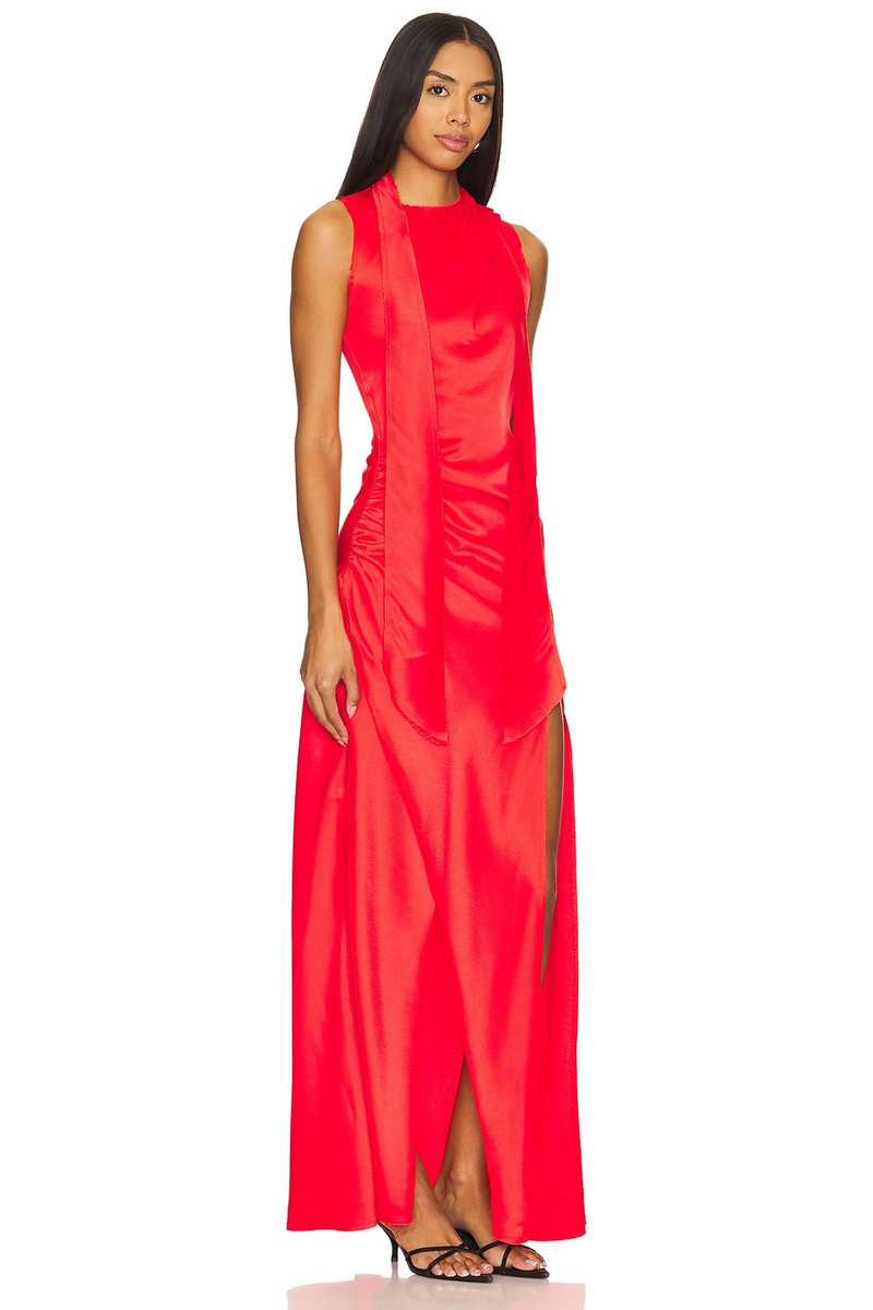 Narah Scarf And Fray Maxi Dress 2