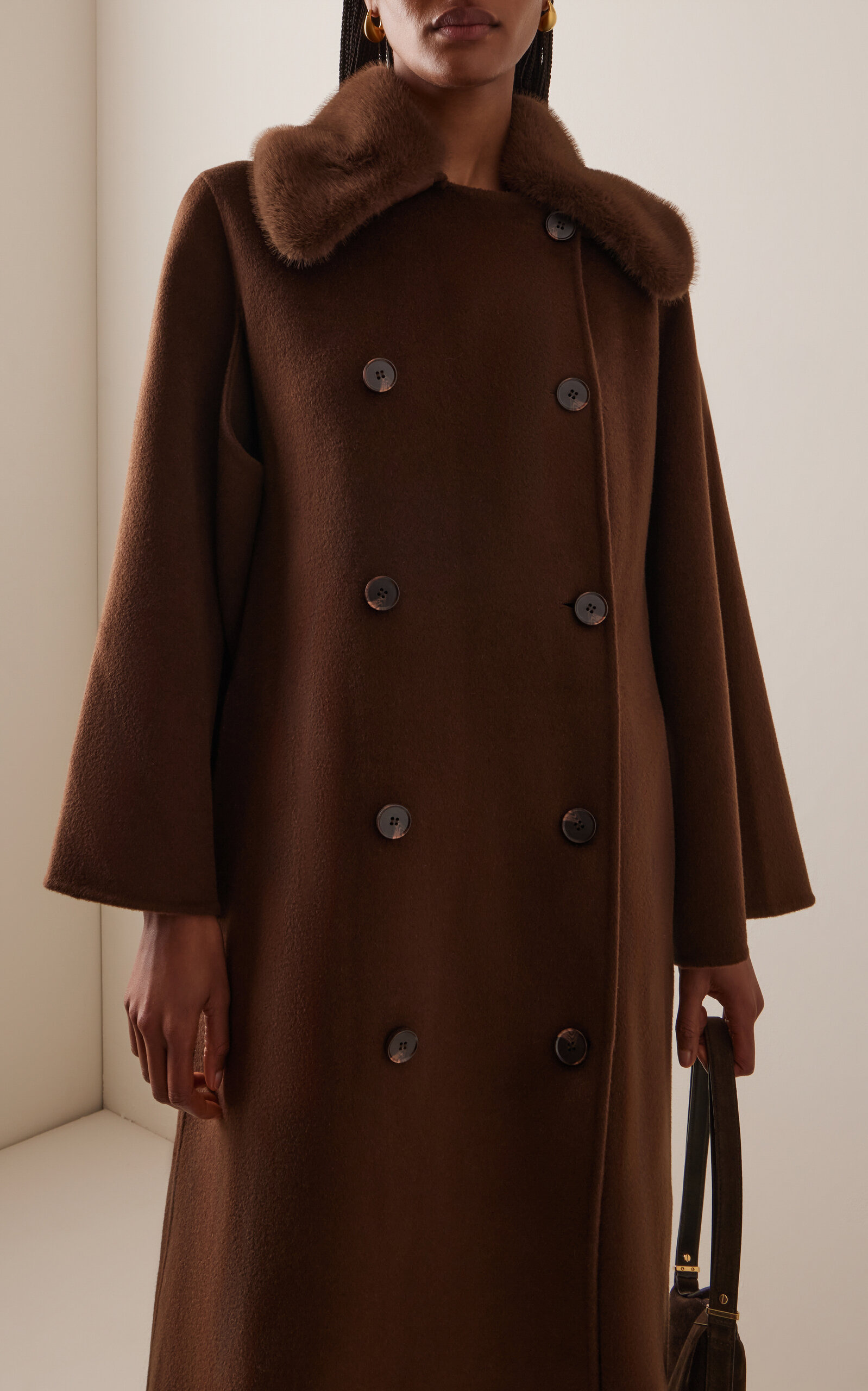 Darcy Wool Coat brown - 3