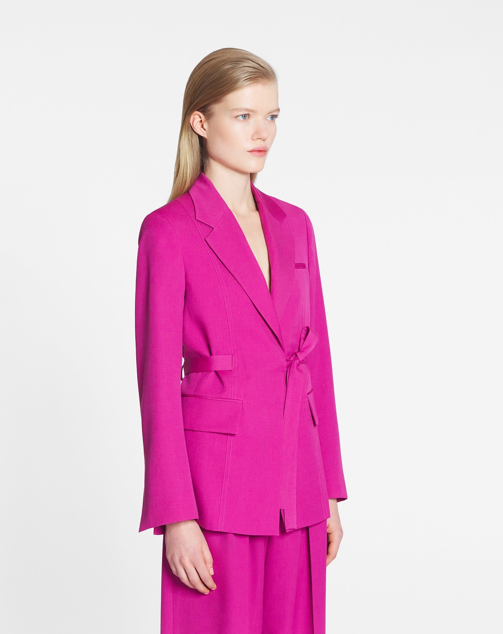 BELTED JACKET - 3