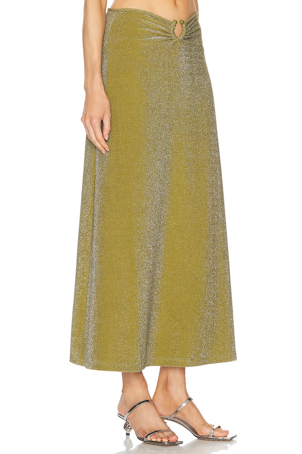 Rainstorm Midi Skirt - 2