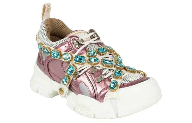 (WMNS) Gucci Flashtrek 'Pink Crystals' 537133-DORA0-5860 - 2