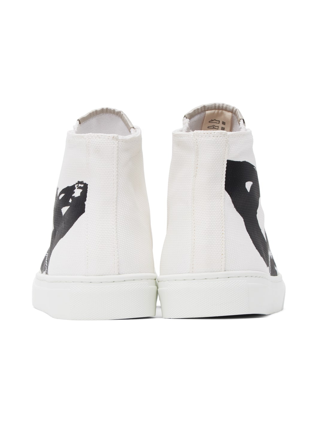 White Plimsoll Sneakers - 2