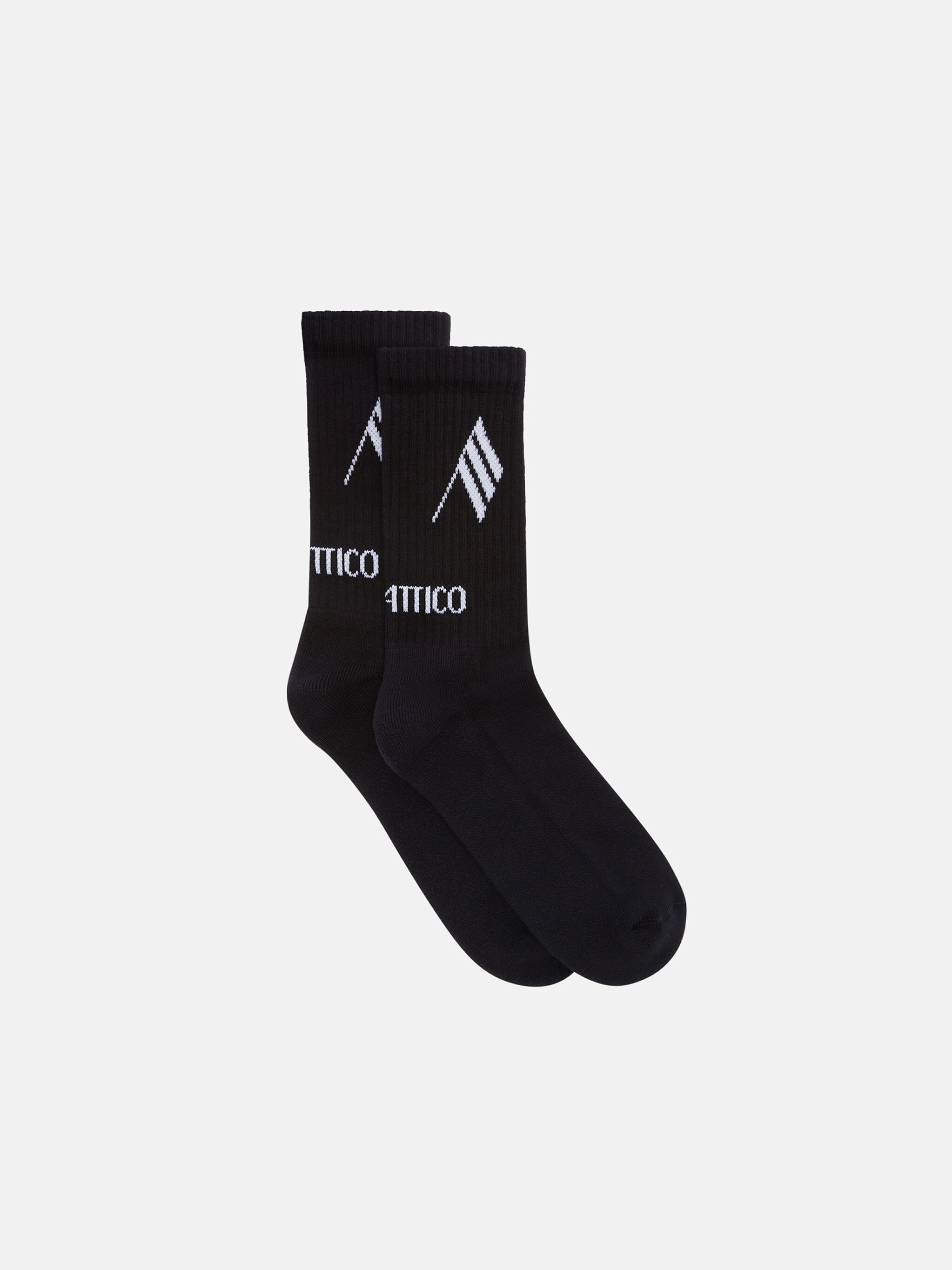 BLACK AND WHITE SOCKS - 1