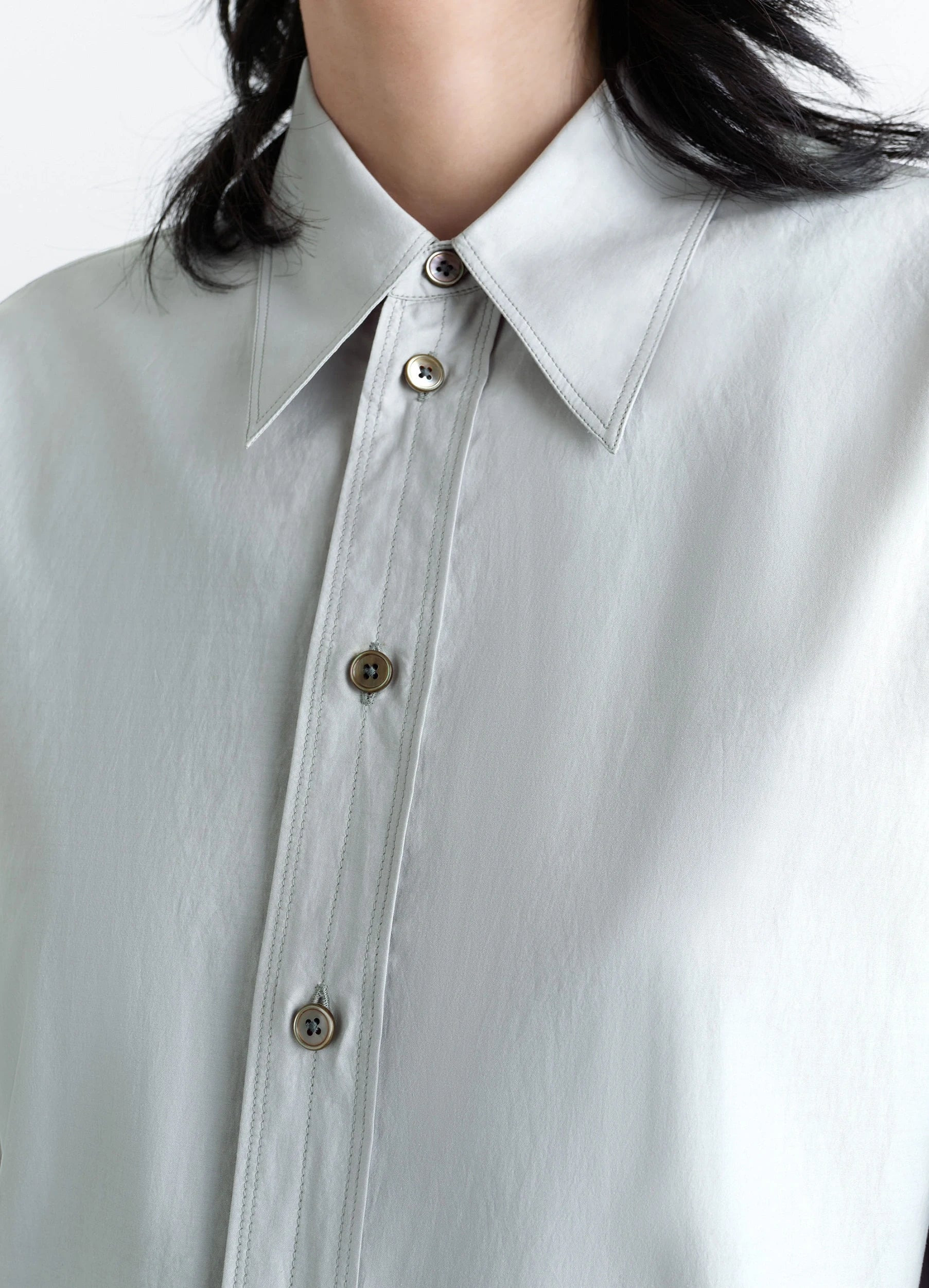 POINTED COLLAR SHIRT - 6
