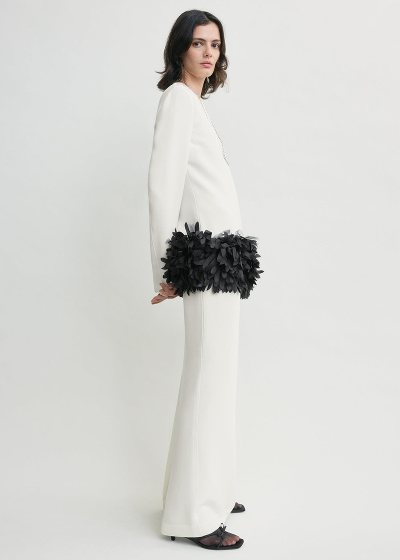 Petal dress off-white 3