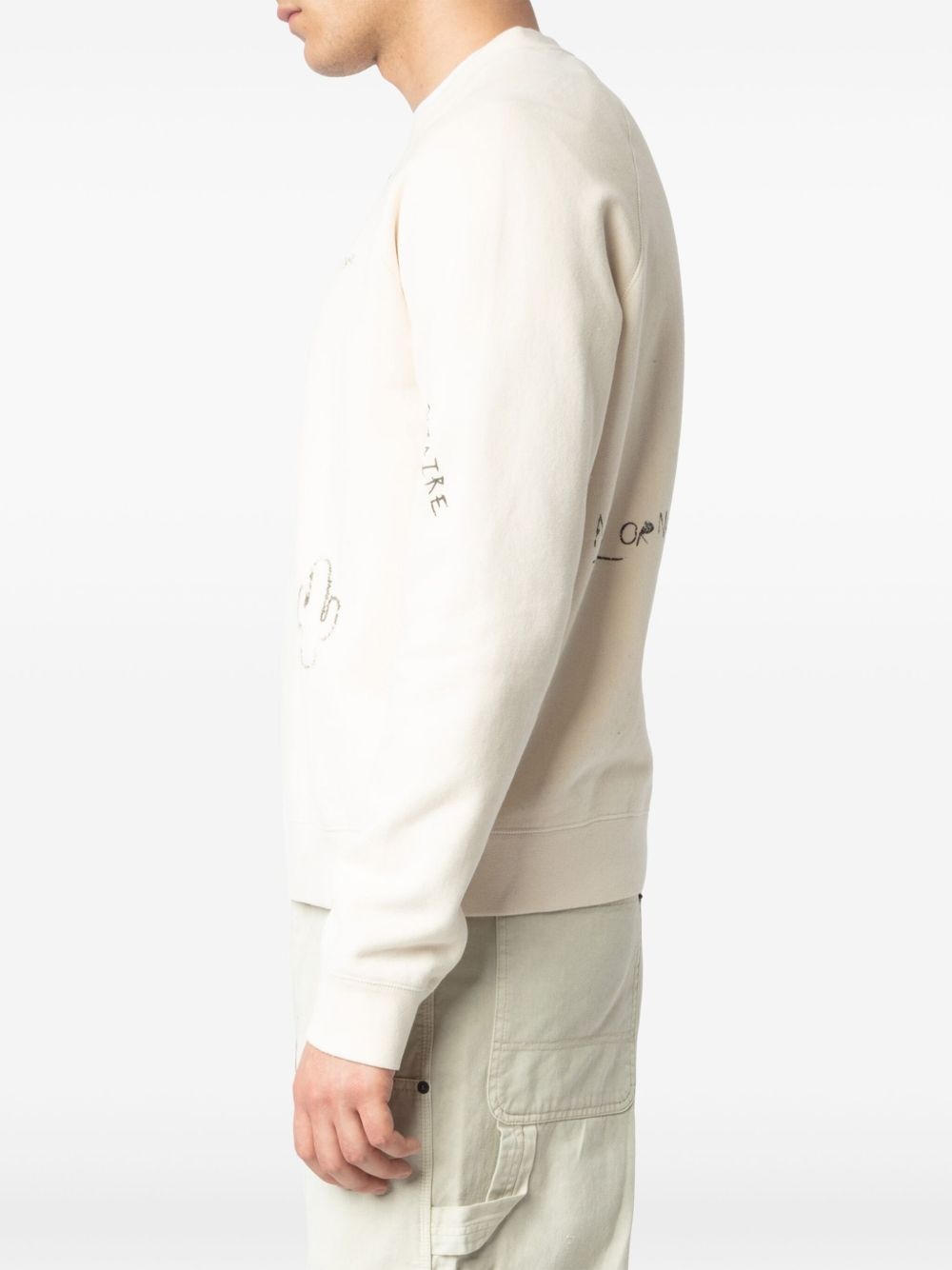 graphic-print sweatshirt - 5