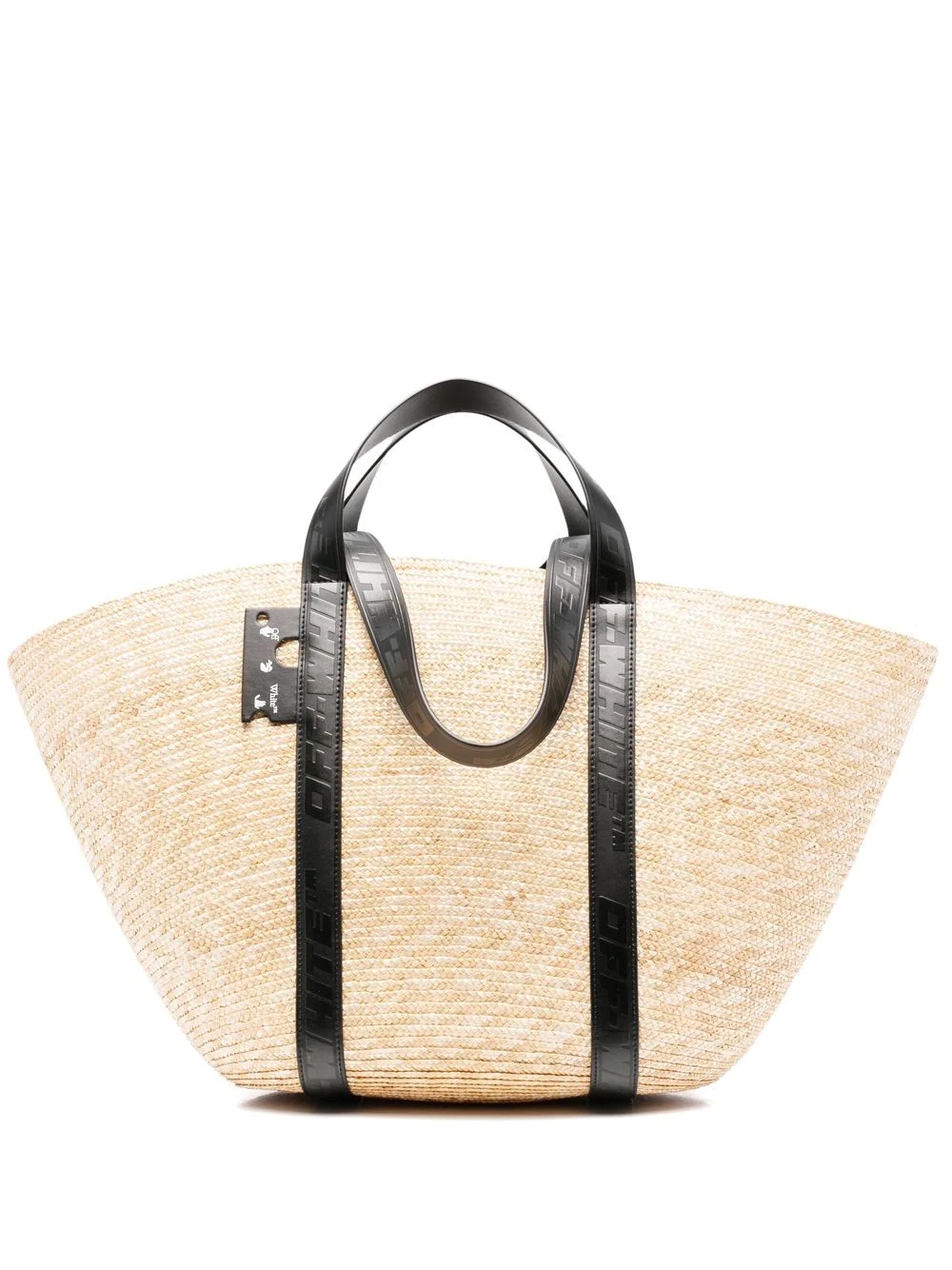 Industrial-strap beach bag - 1