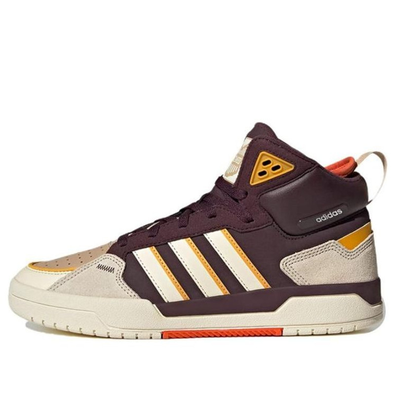 adidas neo 100DB 'Brown Cream Yellow' GY4789 - 1