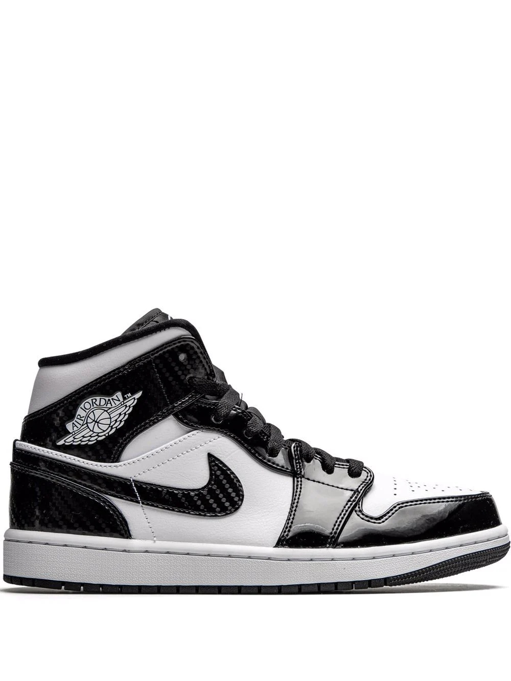 Air Jordan 1 Mid SE satin grey - 1